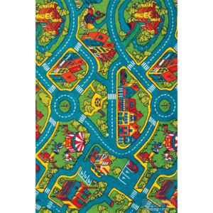Dětský kusový koberec Play 78KVK | vícebarevný Typ: 80x150 cm