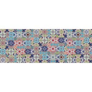 FLOORART Vinylový koberec Collage Multicolor, 66x180 cm