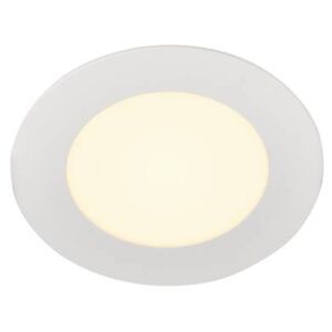 BIG WHITE SENSER 12 Indoor, stropní vestavné LED svítidlo kruhové, bílé, 3000K 1003008