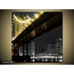 Krásný obraz nasvíceného mostu (F001849F3030)