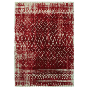 Vopi Kusový koberec Loftline K11490-05-red 80 x 150 cm