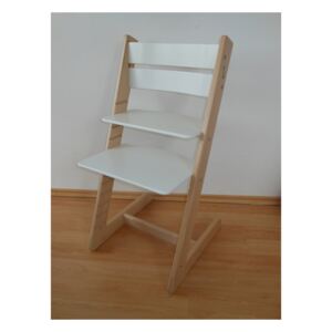 Jitro Klasik rostoucí židle Buk - bílá
