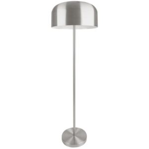 Time for home Stříbrná kovová stojací lampa Ari 150 cm