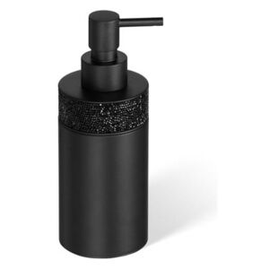 Decor Walther Dávkovač na mýdlo s krystaly Swarovski 150 ml ROCKS SSP 1 černý mat
