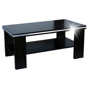 Luxusní konferenční stolek - 115 x 60 cm - 3 varianty / volitelný dekor Černá struktura