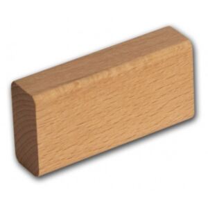Dřevěná malá deska - strany 66 × 33 × 16,5 mm 50 ks