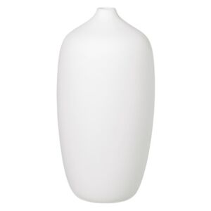 Blomus Keramická váza Ø 13 cm x 25 cm CEOLA White -