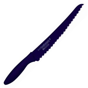 Nůž na pečivo fialový 21cm - KAI