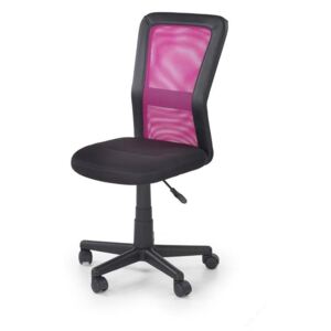 Halmar, dětská židle COSMO, černo-růžová