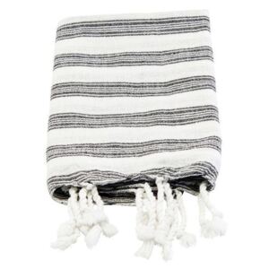 Bavlněný ručník Hammam White 90 x 45 cm