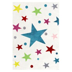 Koberec LIVONE Stars 16427-0 80x150 cm bílá