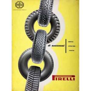Plechová cedule Pirelli II