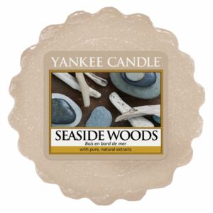 Yankee Candle - vonný vosk Seaside Woods 22g (Obklopte se dokonalou iluzí pobytu na pobřeží. Vůně naplaveného dřeva s mísí s půvabnými citrusovými a květinovými tóny.)