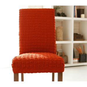 Komashop Potah na židli PETRA Barva: Oranžová