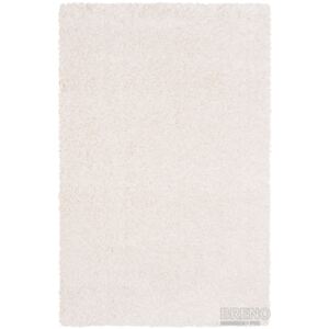 Chlupatý kusový koberec Touch 01WWW | bílý Typ: 80x150 cm