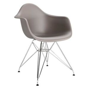 Jídelní židle P018 PP Inspirovaná DAR šedá