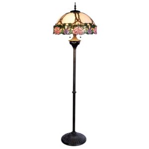 Clayre & Eef - Stojací lampa Tiffany 5LL-5612