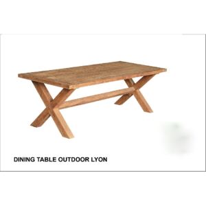 Teakový stůl LYON 180 x 90cm