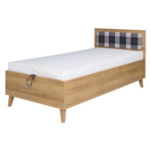 ABARIS postel 90x200 cm, dub zlatý DOPRODEJ