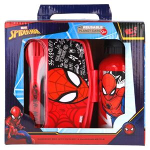 Svačinový set do školy 4ks Spiderman - Stor