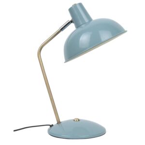 Time for home Světle modrá kovová stolní lampa Earny