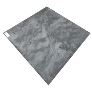 Deska pod krbová kamna Grey 10 relief 1000x1000x10 mm