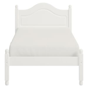 Steens bílá dřevěná postel Richmond 90 x 190