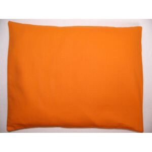 S radostí - vlastní výroba Pohankový polštář oranžový Velikost: 20 x 30 cm