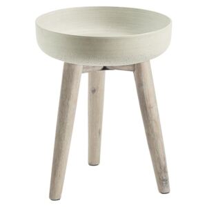Stojan na květiny LaForma Stahl 36 cm, šedá