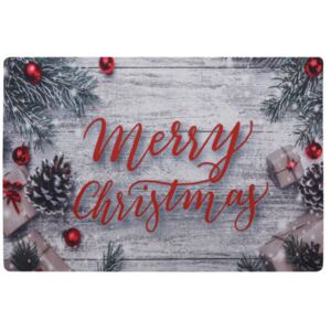 Vánoční rohožka MERRY CHRISTMAS, 58 x 38 cm