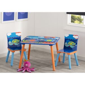 Delta Dětský stůl s židlemi Oceán Varianta: a