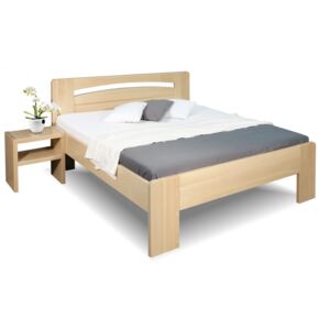 Zvýšená postel z masivu Riči, , masiv buk , 120x200 cm