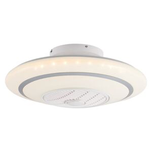 Lindby Kheira LED stropní ventilátor, 27,6 W