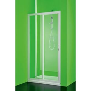 HOPA - Sprchové dveře MAESTRO DUE, Výška - 185 cm, Barva rámu zástěny - Plast bílý, Provedení - Univerzální, Výplň - Čiré bezpečnostní sklo - 3 mm, Šíře - 105 cm (BSMAD10S)