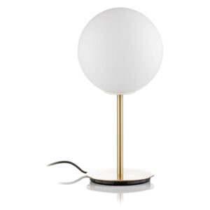 Menu TR Bulb stolní lampa 41cm mosaz/opálová matná