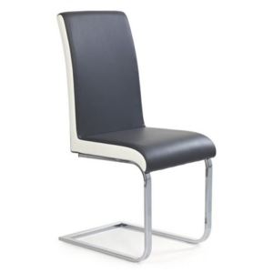 Jídelní židle Abigail šedá / bílá
