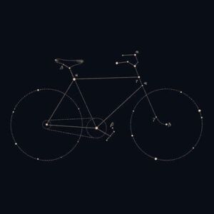 Bodart, Florent - Obraz, Reprodukce - Bike Constellation