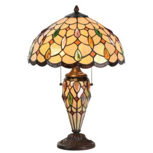 Clayre & Eef - Stolní lampa Tiffany 5LL-5182