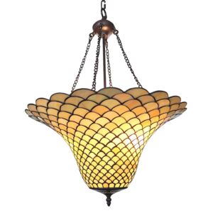 Clayre & Eef - Závěsná lampa Tiffany 5LL-6031