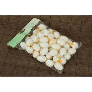 Vajíčka plastová velikonoční- balení 48Ks VEL420338-WHITE Art
