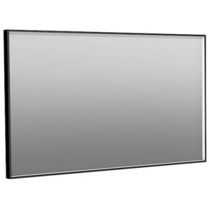 Zrcadlo Naturel 120x70 cm hliník černá ALUZ12070CLEDP