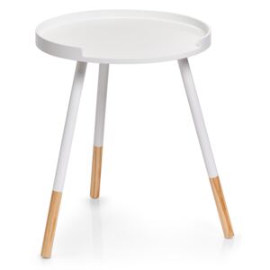 Zeller odládací stolek bílý 17006