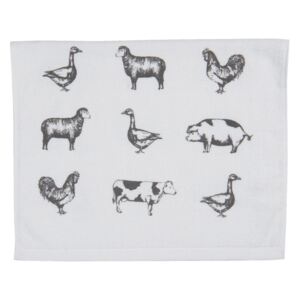 Kuchyňský froté ručník Country Life Animals - 40*66 cm