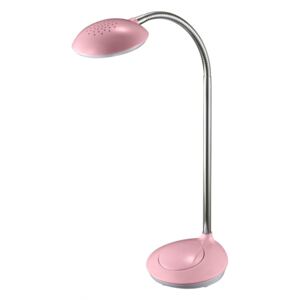 LED stolní lampička LA-Q 308 růžová (Krislamp)