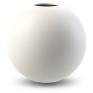 COOEE Design Váza Ball White - 20 cm