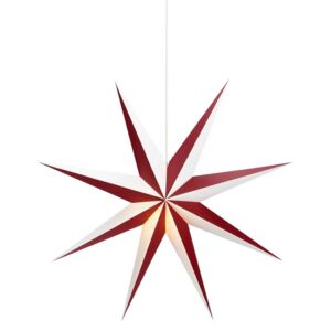 Markslöjd Markslöjd 704523 - Vánoční dekorace ALVA 1xE14/25W/230V červená/bílá 75 cm ML0801
