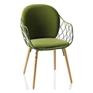 Zelená jídelní židle Magis Piña
