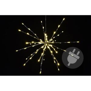 Vánoční LED osvětlení - meteorický déšť, teple bílý, 80 LED - OEM D33215