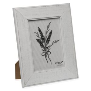Dřevěný rámeček na fotografii Versa Madera Blanco, 13 x 18 cm
