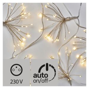 EMOS LED vánoční girlanda – nano svítící trsy, teplá bílá ZY2353T